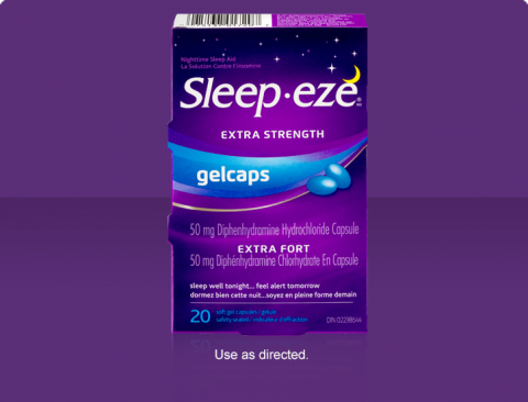 Aide-sommeil extra-fort minis Sleep-Eze