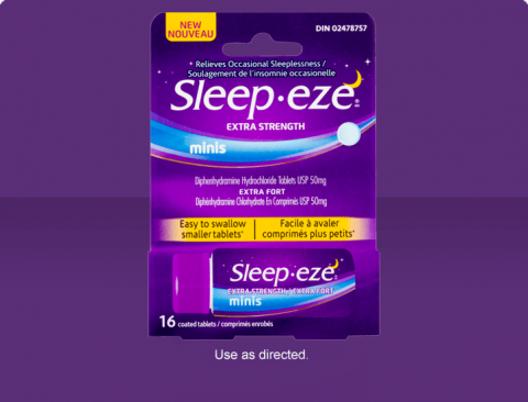 Aide-sommeil extra-fort minis Sleep-Eze